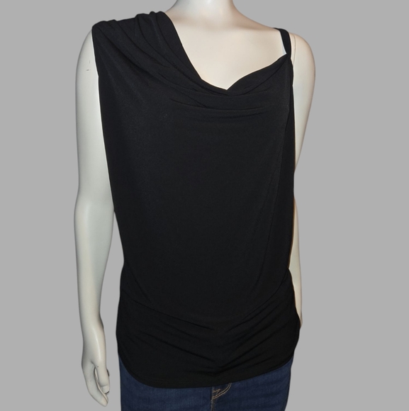 torrid Tops - Torrid Black Asymmetrical One-Shoulder Top
